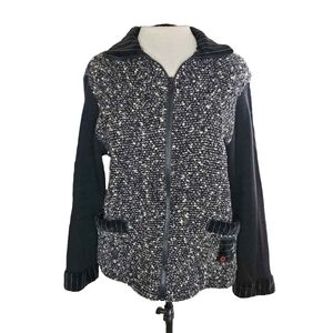 K.D. spring mixed media jacket